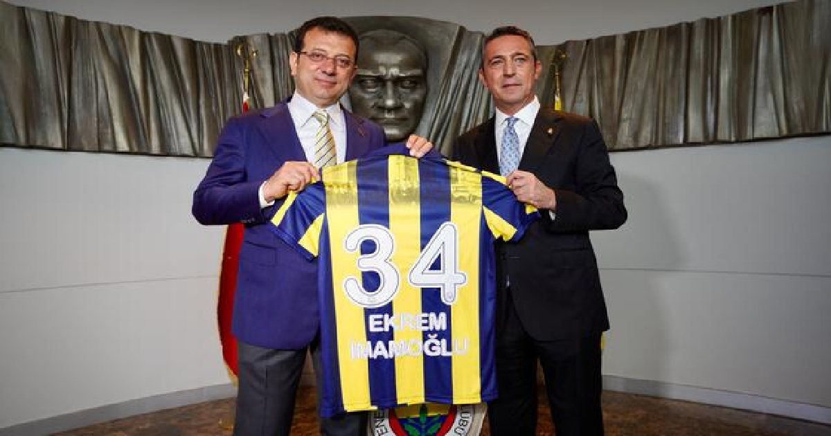 İBB BAŞKANI İMAMOĞLU, ALİ KOÇ'U ZİYARET ETTİ