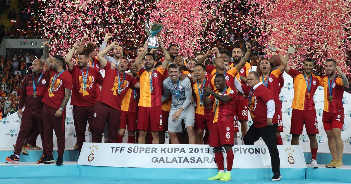 GALATASARAY SÜPER KUPAYLA BAŞLADI