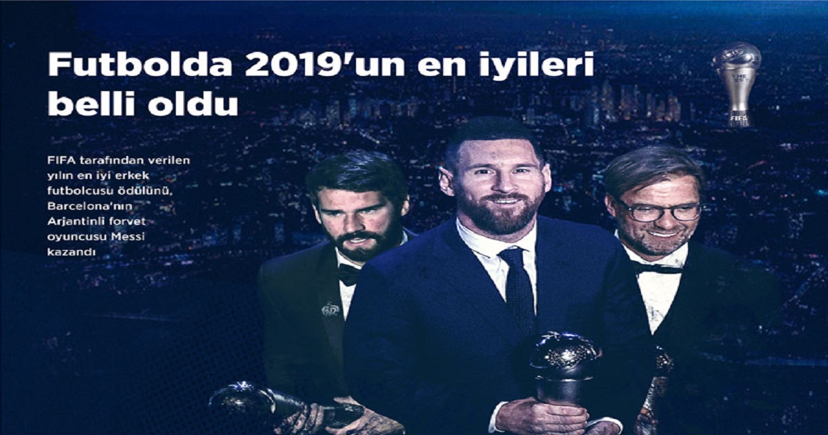 FUTBOLDA 2019'UN EN İYİLERİ