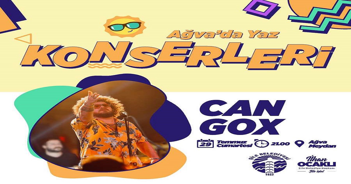 AĞVA’DA YAZ KONSERLERİ ETKİLİĞİ ‘CAN GOX’ 