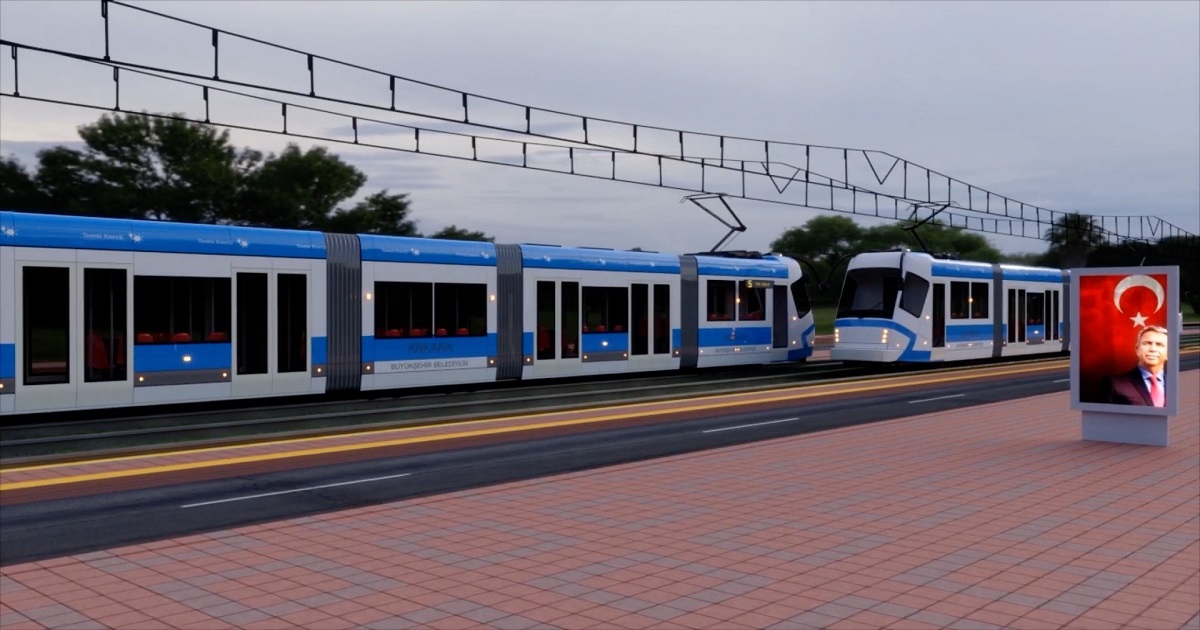 MANSUR YAVAŞ METRO PROJESİ İÇİN DÜĞMEYE BASTI