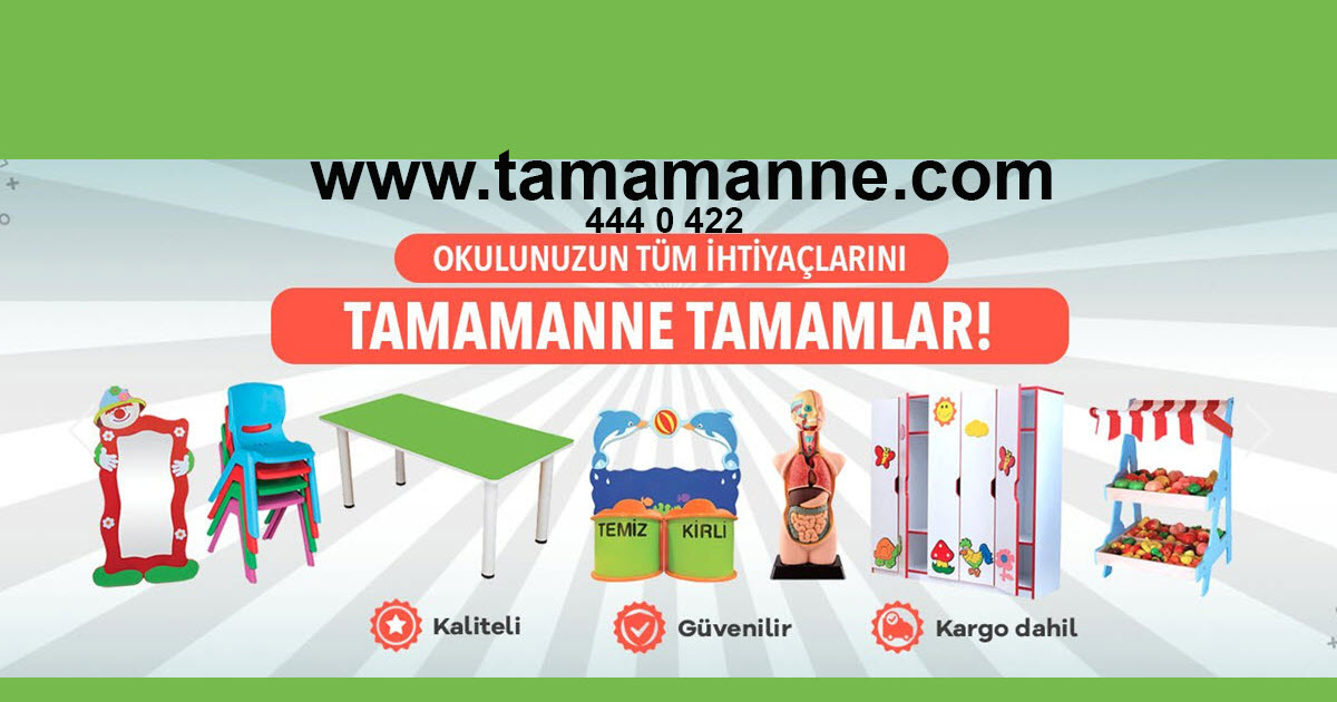 OKULUNUZUN TÜM İHTİYAÇLARINI TAMAMLAR !