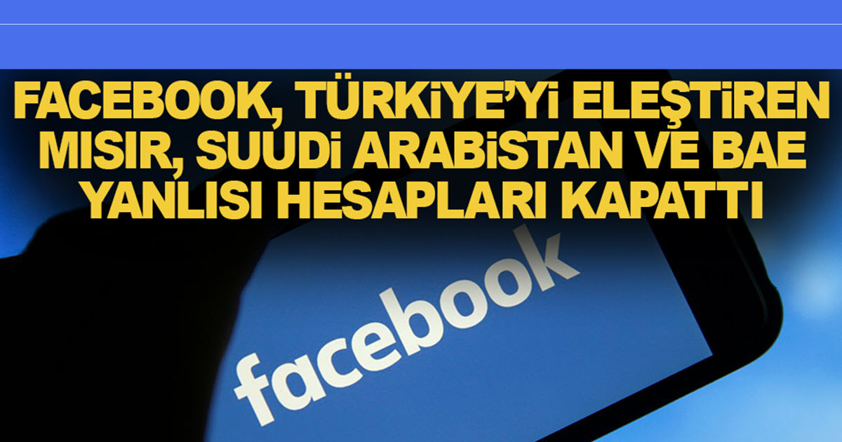 FACEBOOK TÜRKİYE'Yİ ELEŞTİREN SAYFALARI KAPATTI