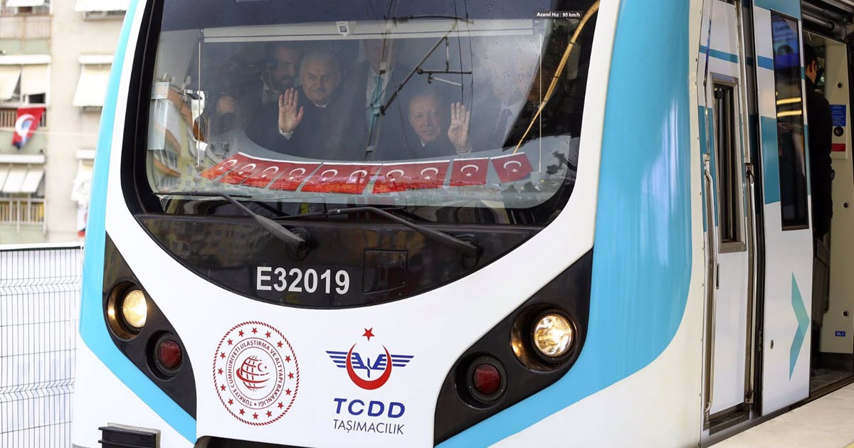 GEBZE-HALKALI TREN HATTI SEFERLERİ BUGÜN BAŞLADI