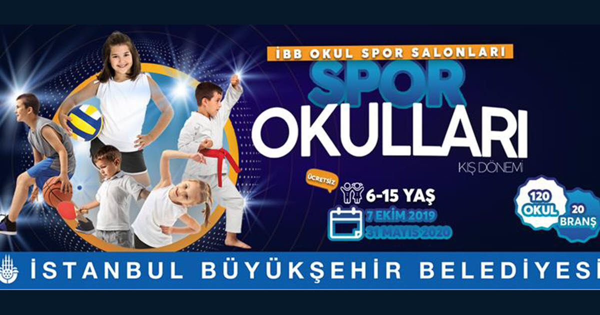 “İBB KIŞ SPOR OKULLARI” İLE 20 BİN ÇOCUK SPORLA TANIŞACAK