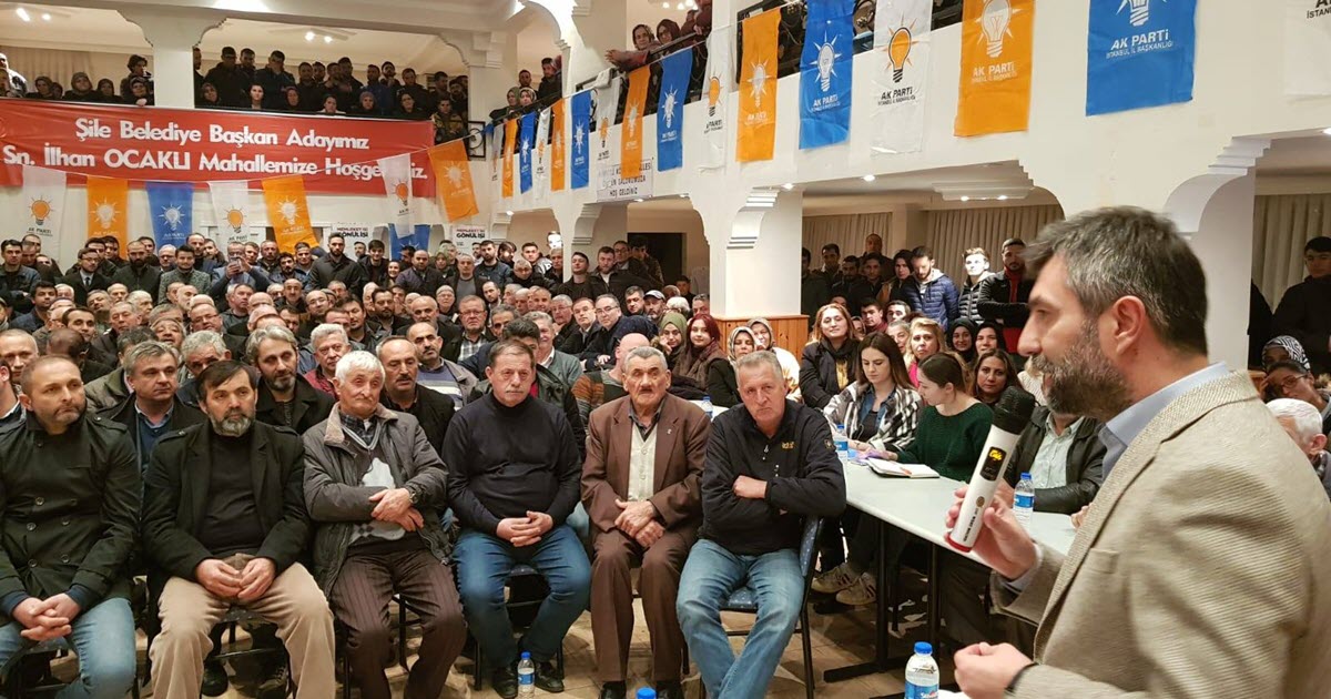 AK PARTİ ŞİLE BELEDİYE BAŞKAN ADAYI İLHAN OCAKLI AHMETLİ MAHALLESİ’NDE VATANDAŞLARLA BİR ARAYA GELDİ