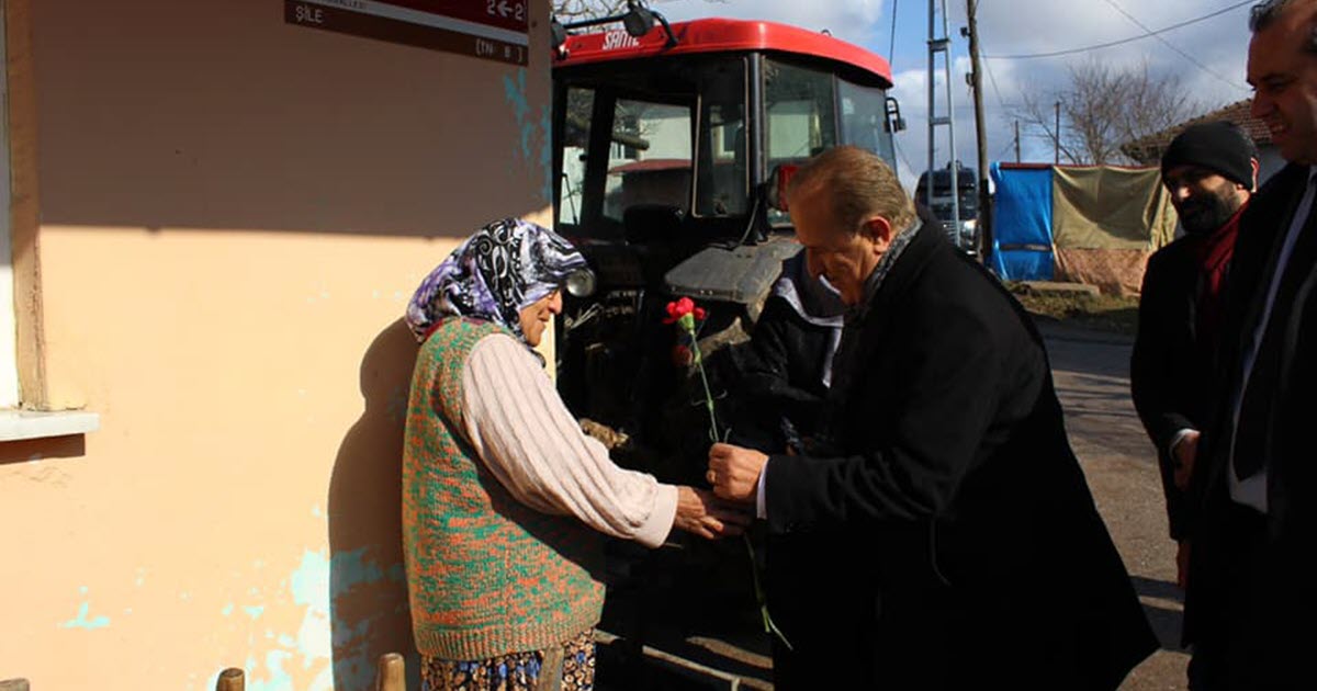 İYİ PARTİ ŞİLE BELEDİYE BAŞKAN ADAYI RAHMİ ÇAKAR DEĞİRMENÇAYIRI KÖYÜ'NÜ ZİYARET ETTİ.