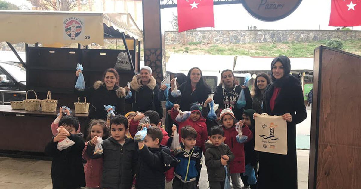 DEMİRTAŞPAŞA ANAOKULU’NUN MİNİK ÖĞRENCİLERİNDEN SIFIR ATIK PROJESİNE BÜYÜK DESTEK