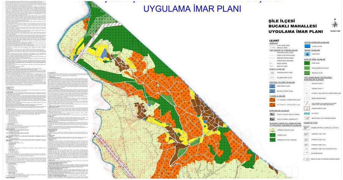 ŞİLE BELEDİYESİ İMAR PLANLARINI DUYURDU.