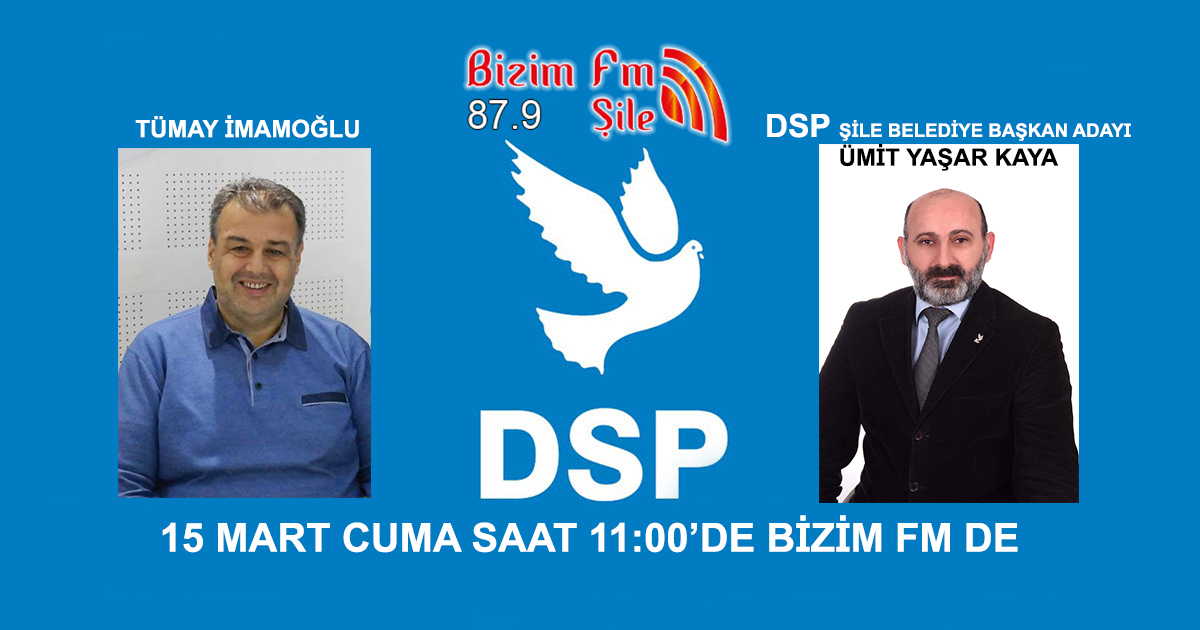 SEÇİME DOĞRU PROGRAMI 15 MART CUMA 11:00'DA BİZİM FM DE