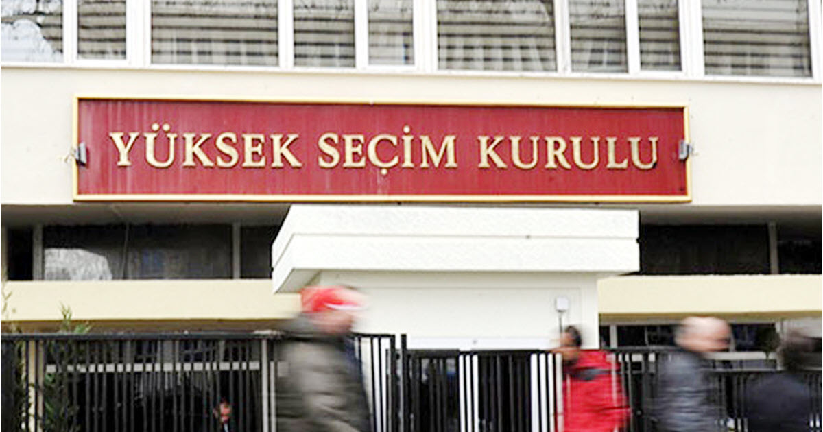 YSK KARARI RESMİ GAZETE