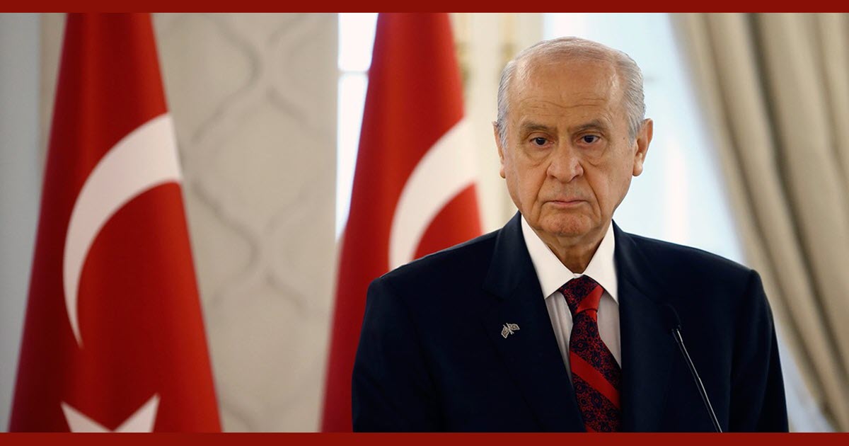 MİLLİYETÇİ HAREKET PARTİSİ LİDERİ BAHÇELİ