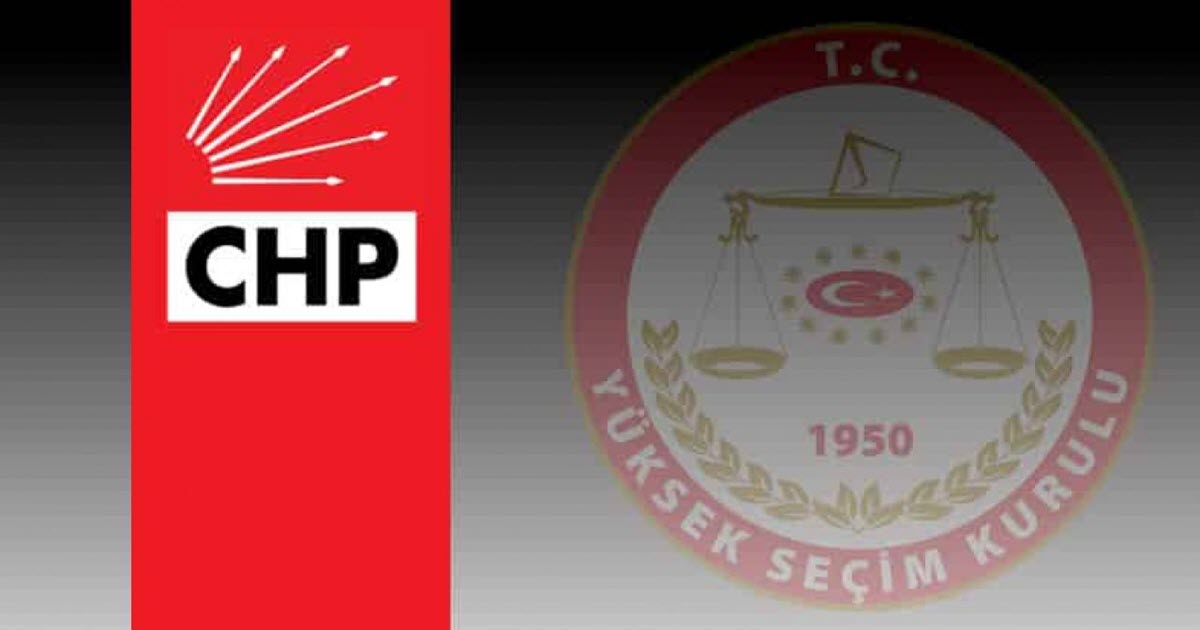 YSK CHP’NİN İTİRAZINI KABUL ETTİ.