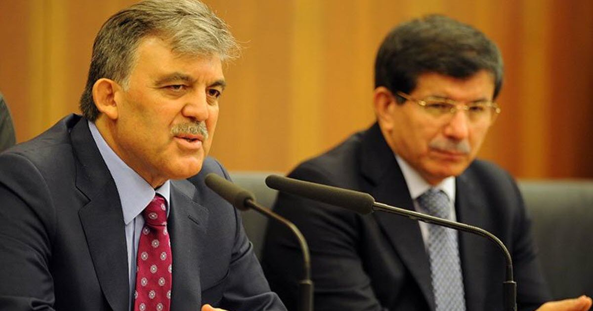 ABDULLAH GÜL VE AHMET DAVUTOĞLU