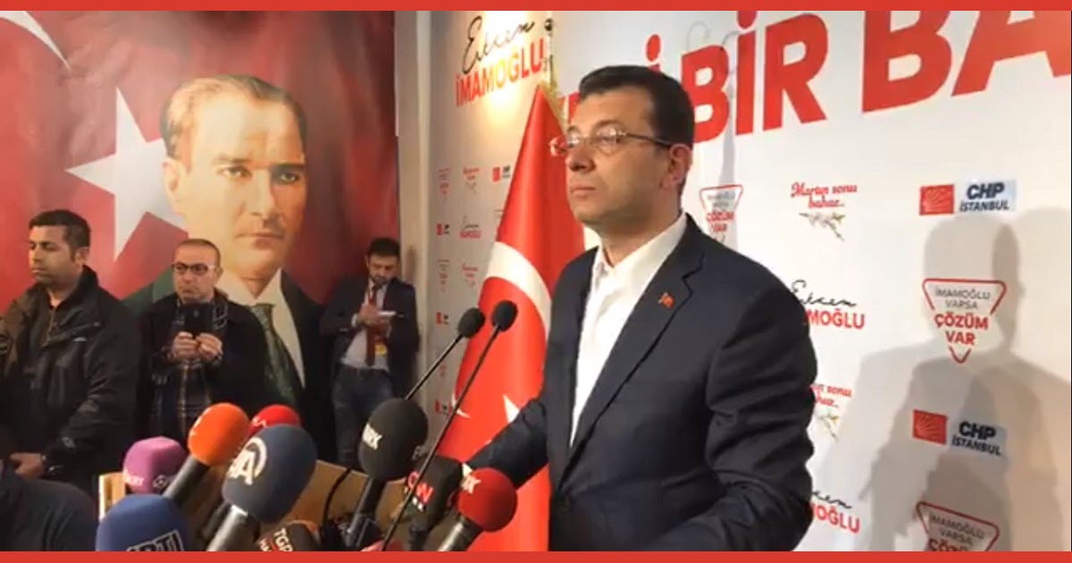 İMAMOĞLU: MAZBATAMIZI TALEP EDİYORUZ