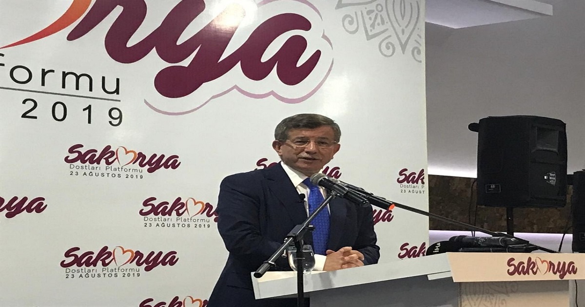 DAVUTOĞLU "KİMSE BANA HAİN DİYEMEZ"