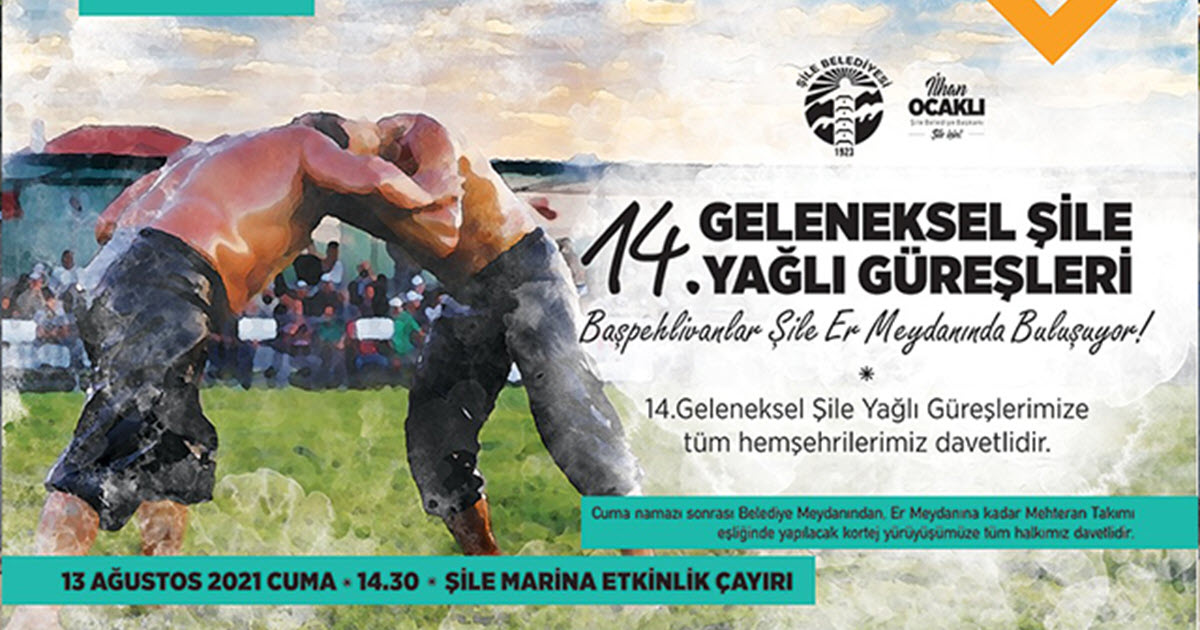 14.GELENEKSEL ŞİLE YAĞLI GÜREŞLERİ İÇİN GERİ SAYIM BAŞLADI