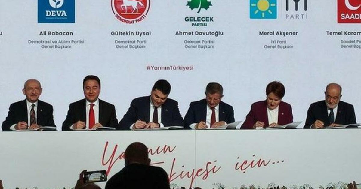 6 PARTİNİN YENİ HEDEFİ NE ?