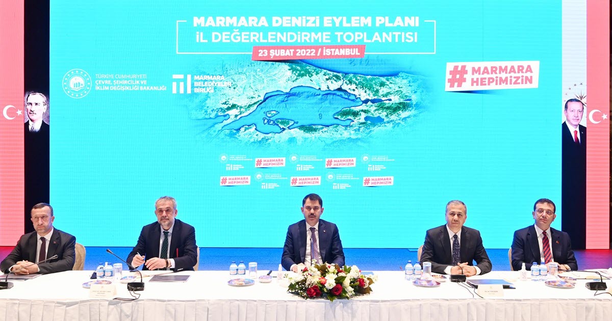 MARMARA DENİZİ EYLEM PLANI İL DEĞERLENDİRME TOPLANTISI GERÇEKLEŞTİRİLDİ