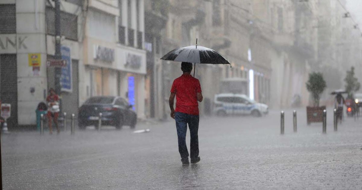 İSTANBUL’DA SAĞANAK BEKLENİYOR