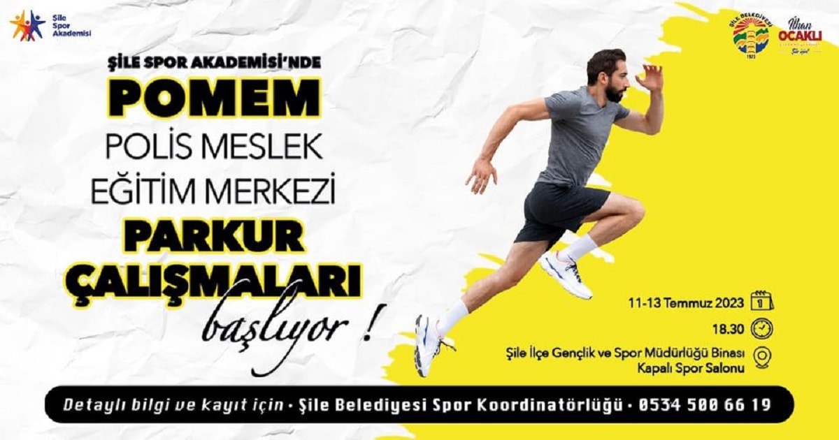 POMEM POLİS MESLEK EĞİTİM MERKEZİ PARKUR ÇALIŞMALARI