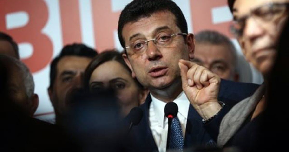 İBB BAŞKANI EKREM İMAMOĞLU 