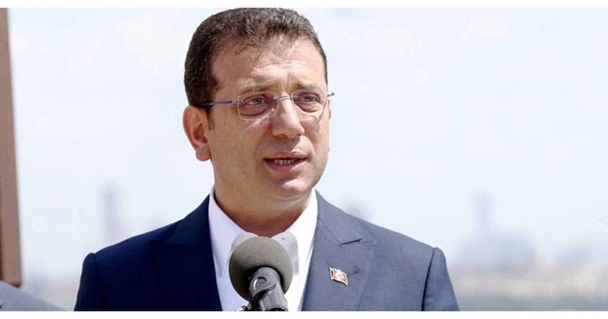 İBB BAŞKANI İMAMOĞLU