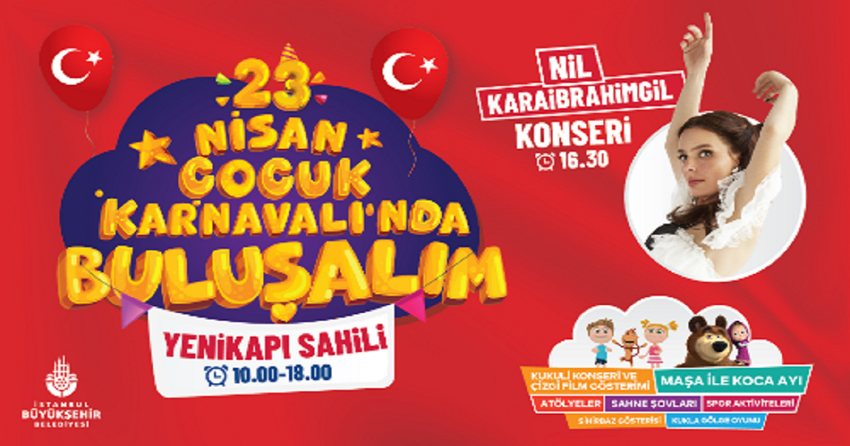ÇOCUKLAR BU 23 NİSAN KARNAVALINI UNUTAMAYACAK