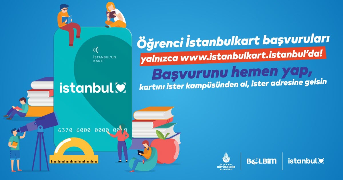 ÖĞRENCİ İSTANBULKARTTA ONLİNE BAŞVURU DÖNEMİ