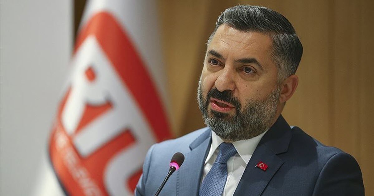 RTÜK BAŞKANI ŞAHİN 