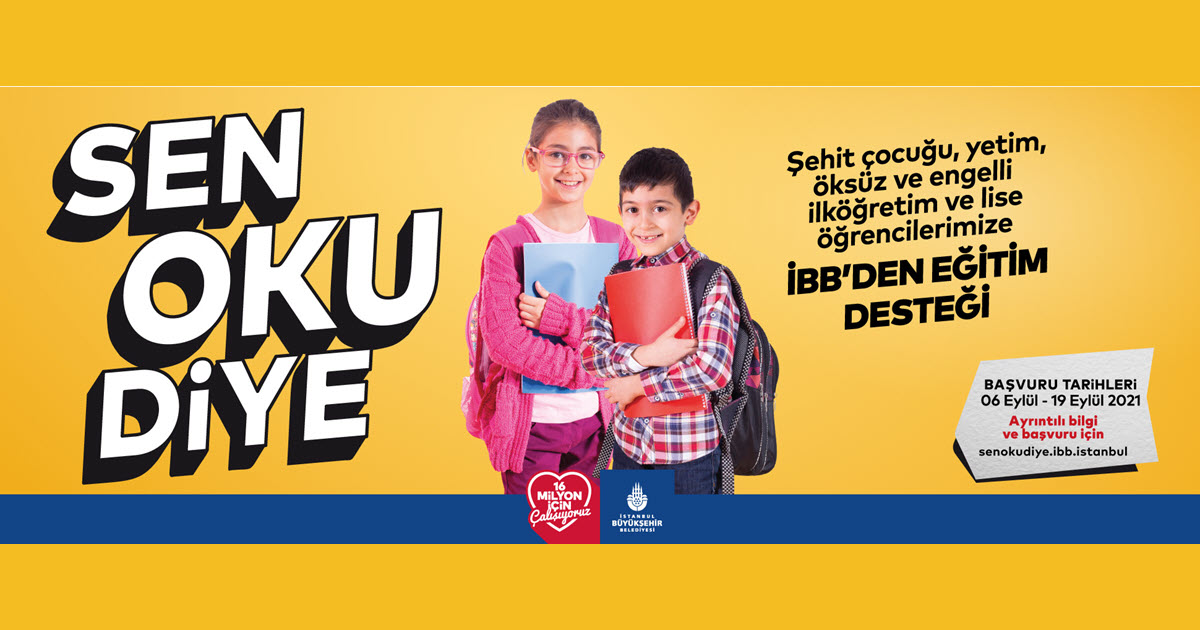 EŞİT İMKANLARA SAHİP OLMAYANLARIN YANLARINDA İBB OLACAK