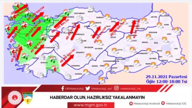 5 GÜNLÜK HAVA TAHMİN RAPORU