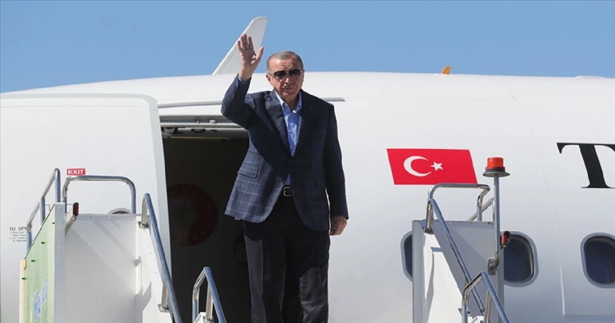 CUMHURBAŞKANI ERDOĞAN, G20 LİDERLER ZİRVESİ İÇİN HİNDİSTAN