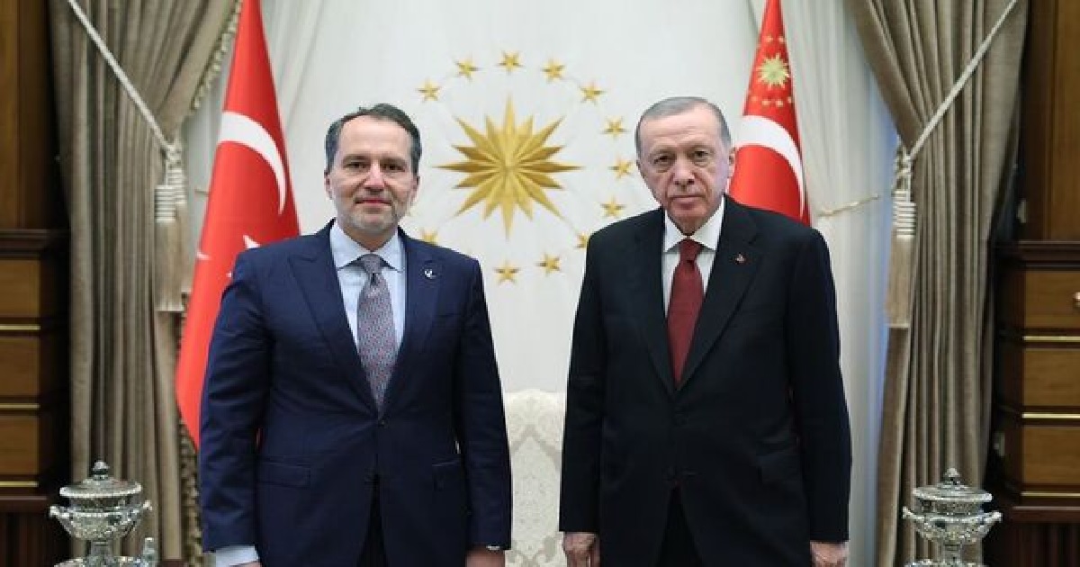 CUMHURBAŞKANI ERDOĞAN ERBAKANI KABUL ETTİ