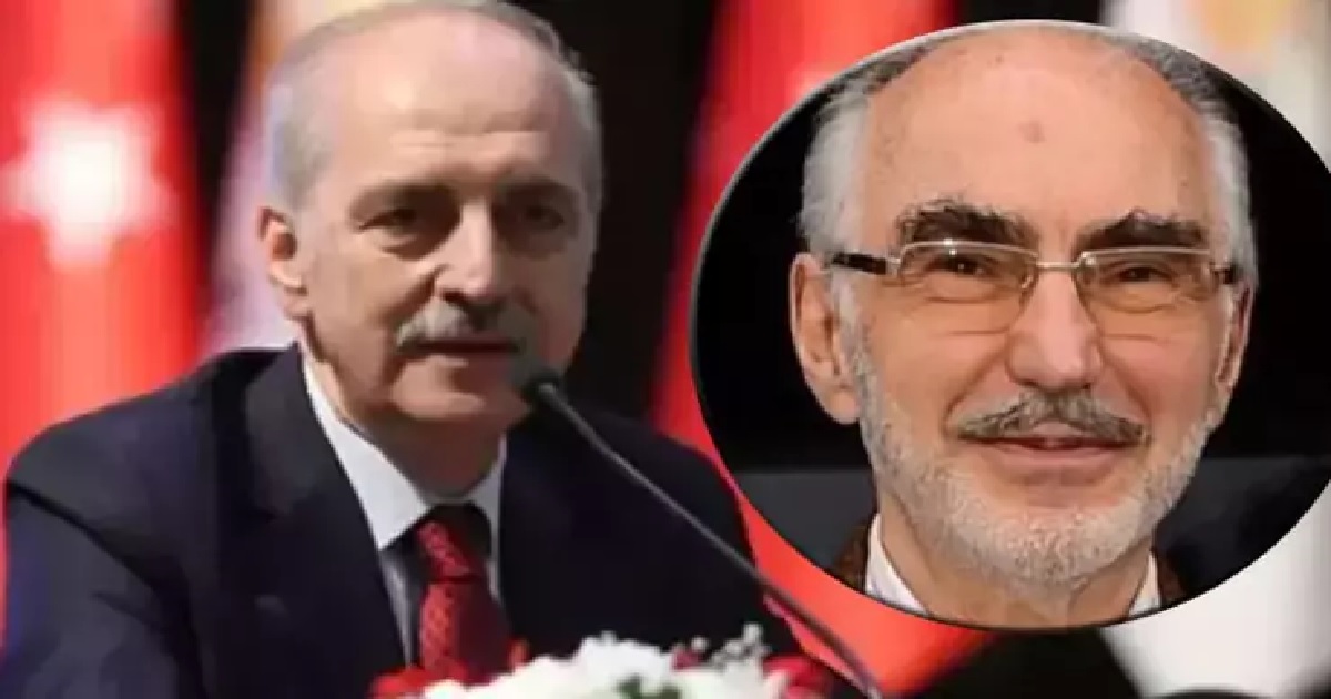 NUMAN KURTULMUŞTAN ALİ YILMAZ ÖRNEK İÇİN TAZİYE MESAJI