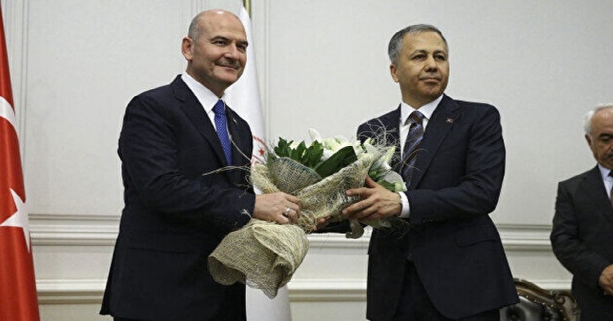 SÜLEYMAN SOYLU ALİ YERLİKAYAYI ZİYARET ETTİ