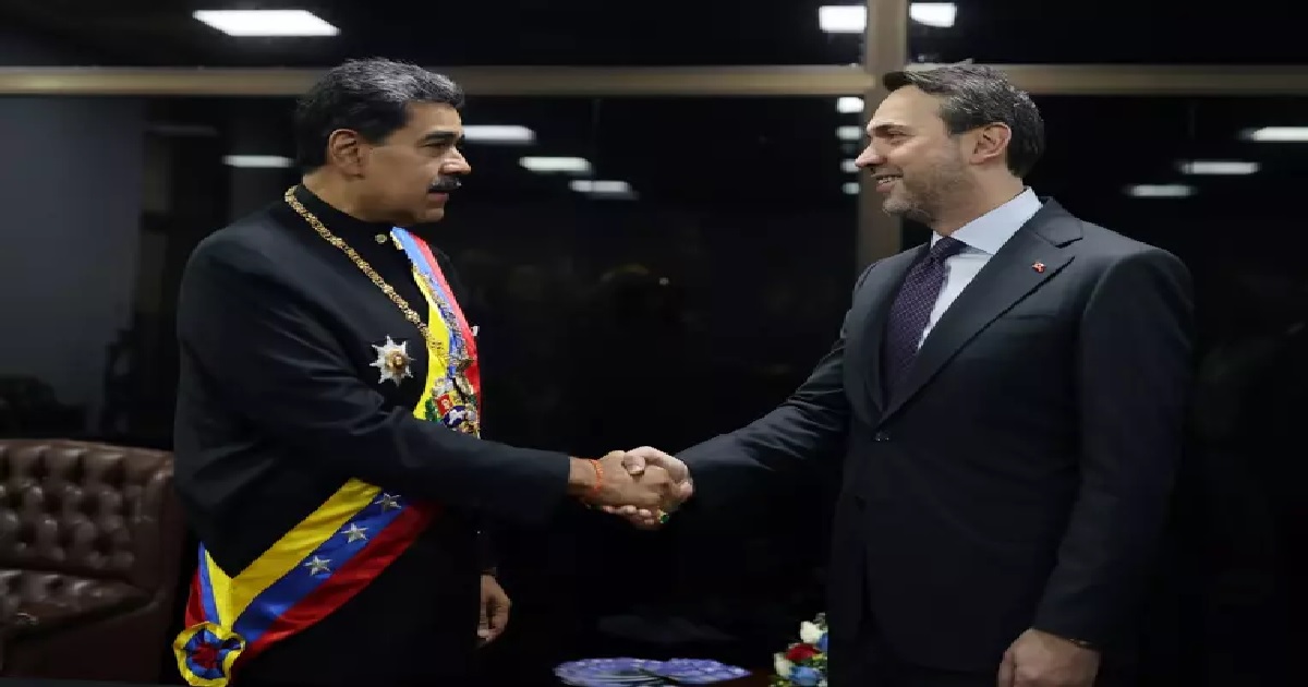 BAKAN BAYRAKTAR, VENEZUELA DEVLET BAŞKANI MADURO İLE GÖRÜŞTÜ