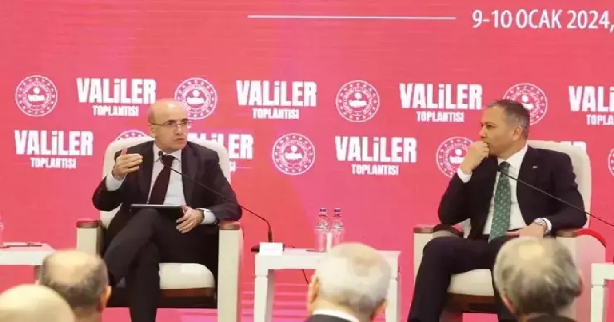 BAKAN ŞİMŞEK VALİLERLE BİR ARAYA GELDİ, TASARRUFU ANLATTI