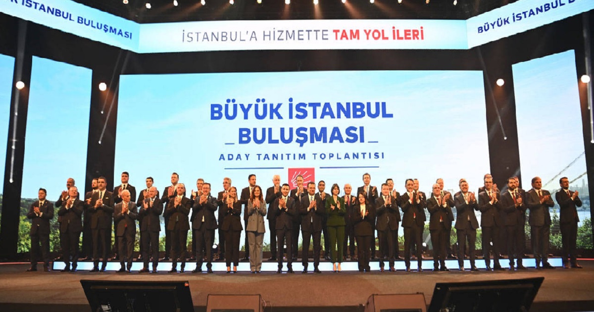 CHP'NİN İSTANBUL İLÇE BELEDİYE BAŞKAN ADAYLARI TANITIM TOPLANTISI