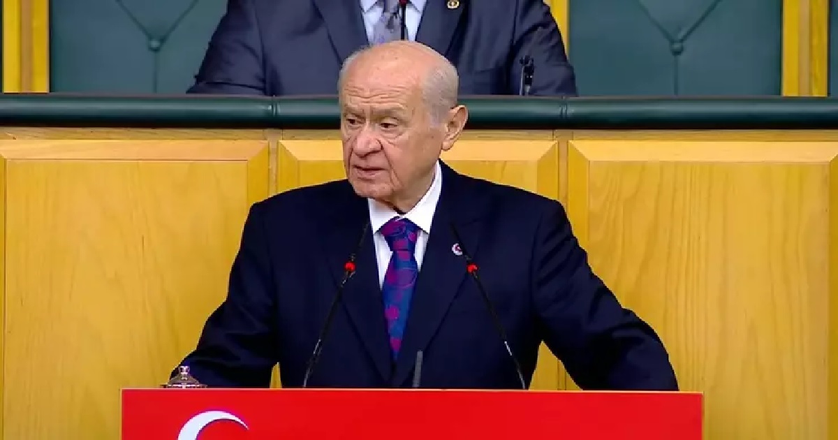 MHP LİDERİ BAHÇELİ