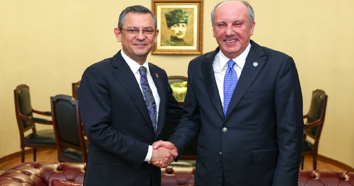 MUHARREM İNCE VE ÖZGÜR ÖZEL GÖRÜŞTÜ