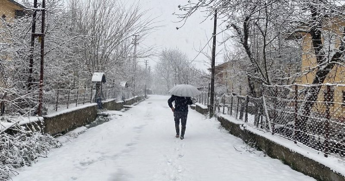 SAĞANAK, KAR VE FIRTINA VAR