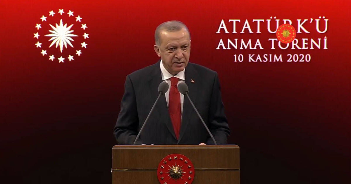 CUMHURBAŞKANI ERDOĞAN ATATÜRK