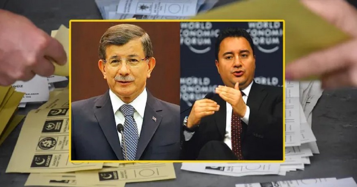DAVUTOĞLU VE BABACAN OY ORANI BELLİ OLDU