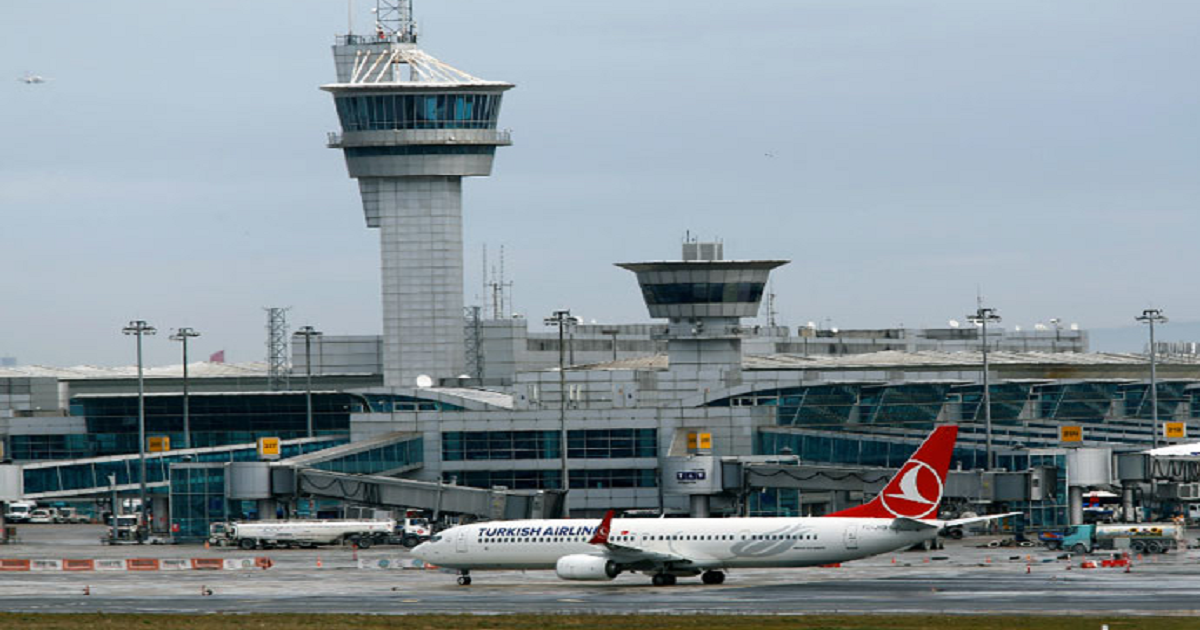 İSTANBUL'DA ÇALIŞAN TEK HAVALİMANI