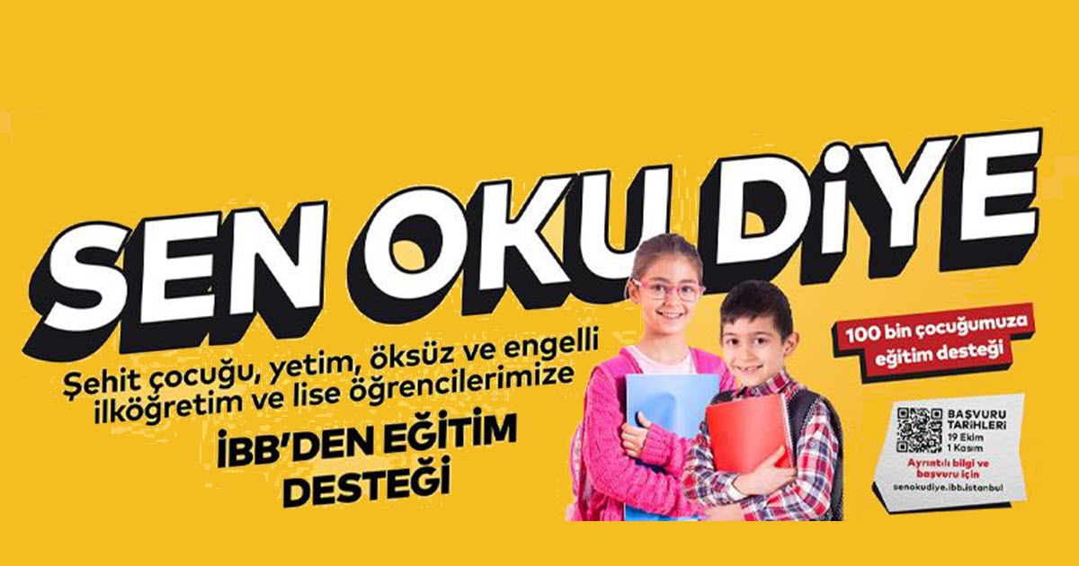 YÜZ BİN ŞEHİT ÇOCUĞU VE YETİME EĞİTİM DESTEĞİ