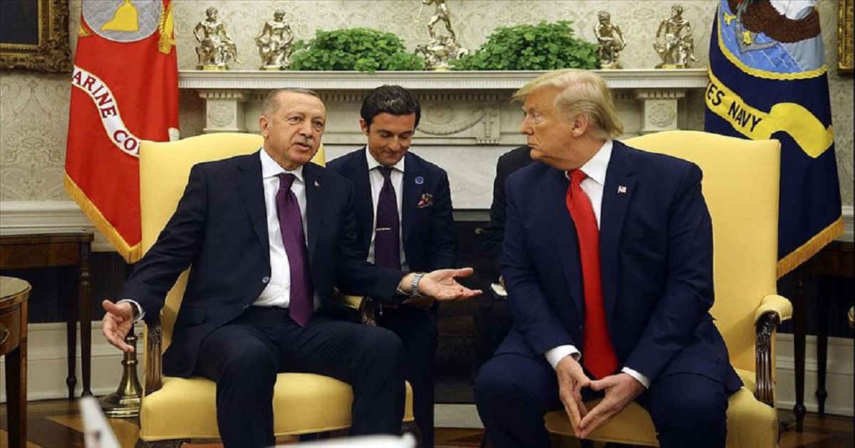 ERDOĞAN-TRUMP GÖRÜŞMESİ BAŞLADI