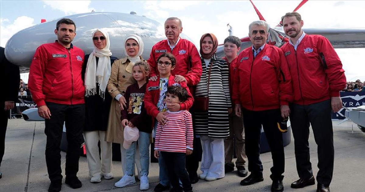 CUMHURBAŞKANI ERDOĞAN'IN TEKNOFEST ZİYARETİ