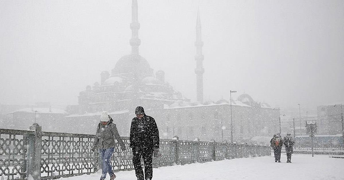 İSTANBUL VALİLİĞİNDEN BUZLANMA VE DON UYARISI